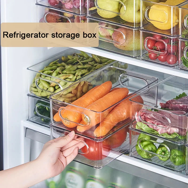 Transparent Refrigerator Storage Box