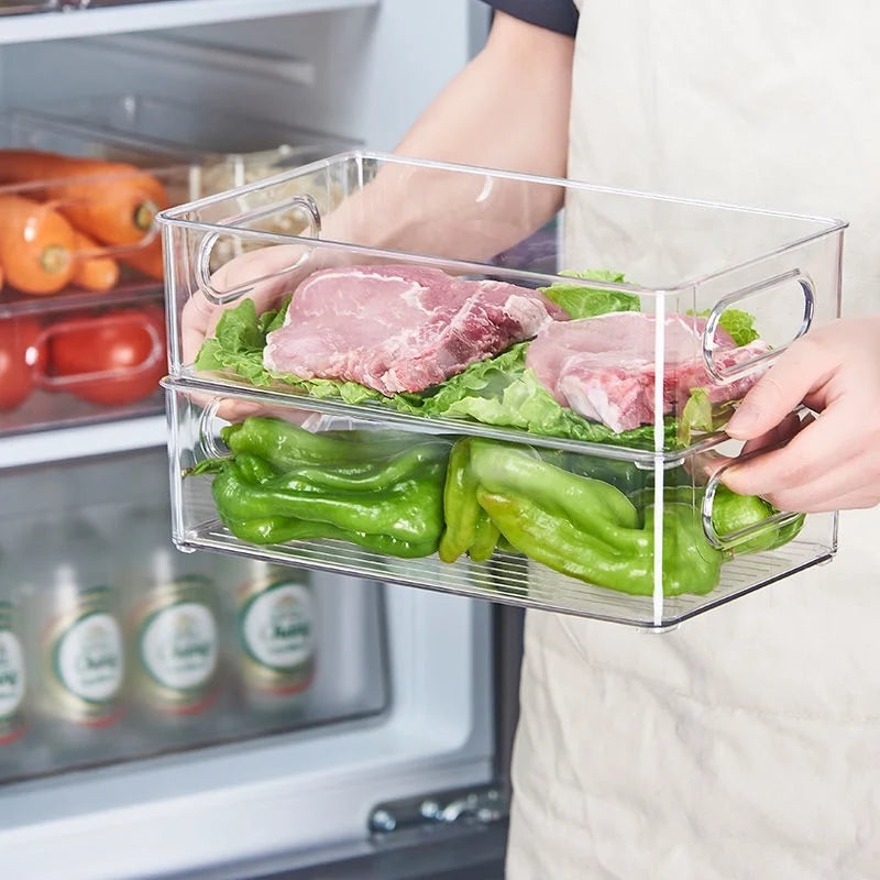 Transparent Refrigerator Storage Box